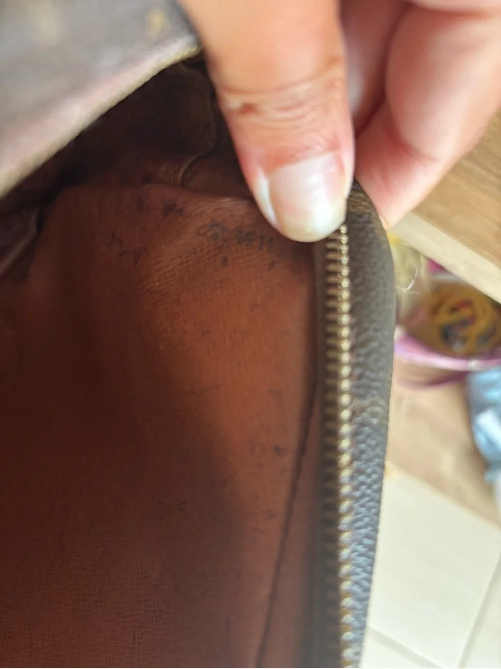Authentic Louis Vuitton monogram clutch